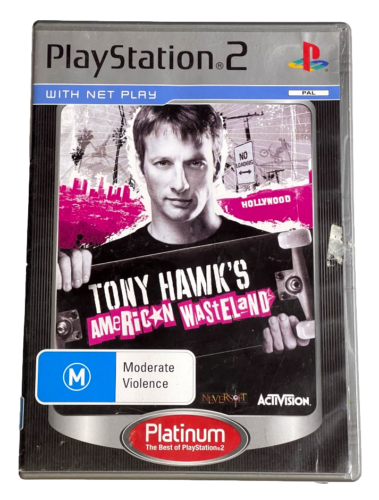 Game | Sony PlayStation PS2 | Tony Hawk American Wasteland [Platinum]