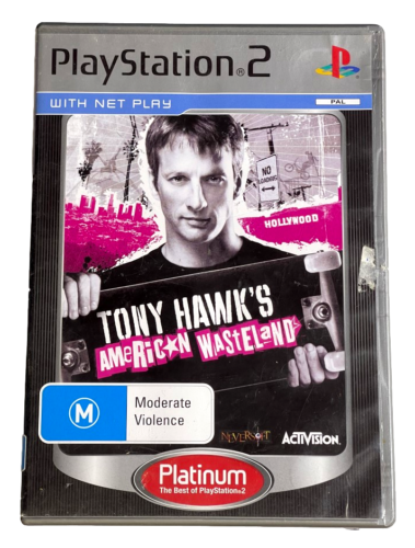 Game | Sony Playstation PS2 | Tony Hawk American Wasteland [Platinum]