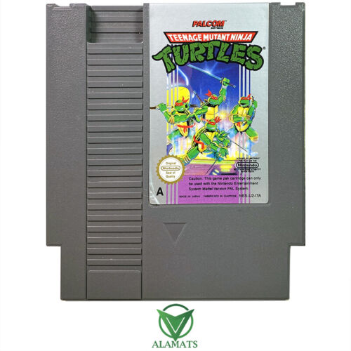 Game | Nintendo NES | Teenage Mutant Ninja Turtles PAL NTSC