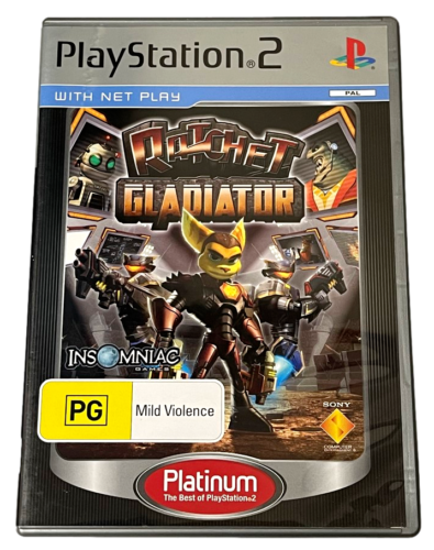 Game | Sony Playstation PS2 | Ratchet: Gladiator [Platinum]