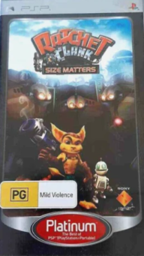 Game | Sony PSP | Ratchet & Clank: Size Matters [Platinum]
