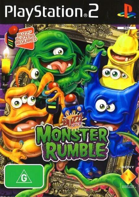 Monster Rumble Ps2 Game | Sony PlayStation PS2 | Buzz! Junior: Monster Rumble