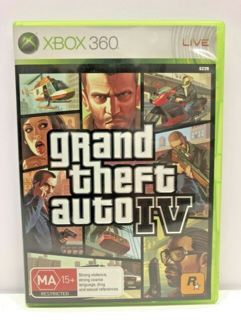 Game | Microsoft Xbox 360 | Grand Theft Auto IV