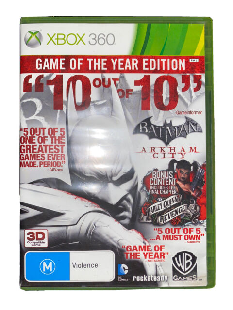 Game | Microsoft Xbox 360 | Batman Arkham City [Game Of The Year Edition]