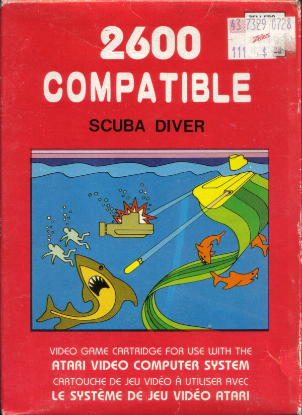 Game | Atari 2600 | Scuba Diver [Zellers]