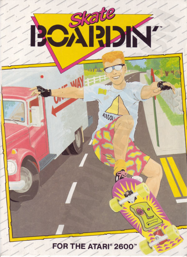 Game | Atari 2600 | Skate Boardin' A Radical Adventure