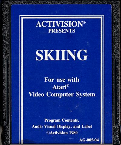 Game | Atari 2600 | Skiing [Blue Label]