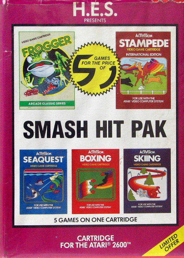 Game | Atari 2600 | Smash Hit Pak