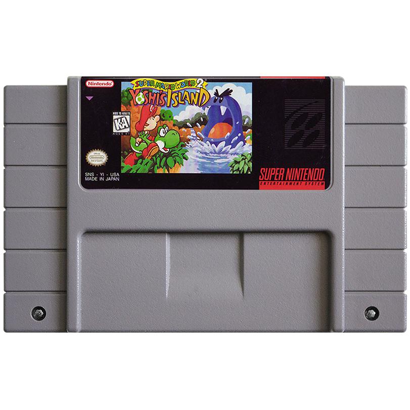 Game | Super Nintendo SNES | Super Mario World 2 Yoshi's Island USA NTSC