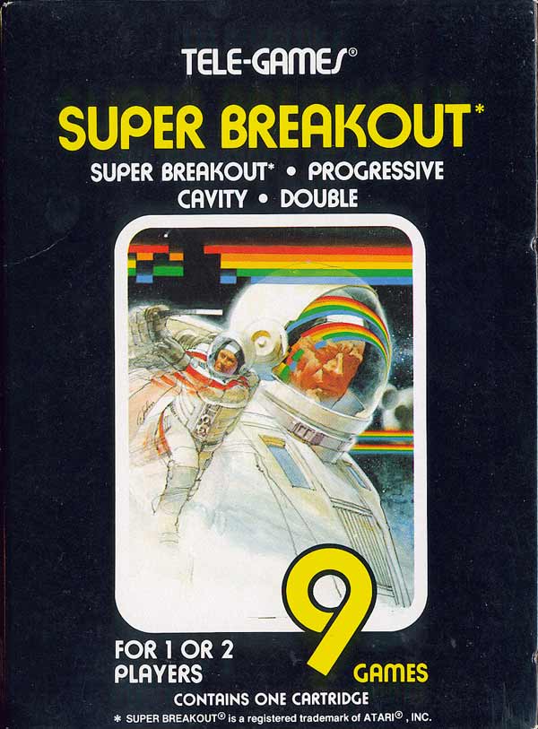 Game | Atari 2600 | Super Breakout [Tele Games]