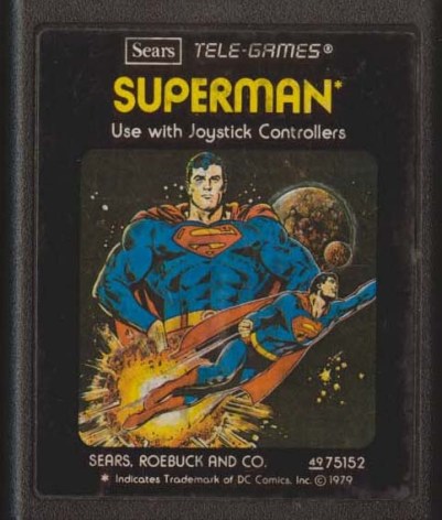 Game | Atari 2600 | Superman [Tele Games Picture Label]