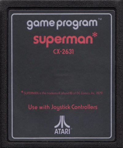Game | Atari 2600 | Superman [Text Label]