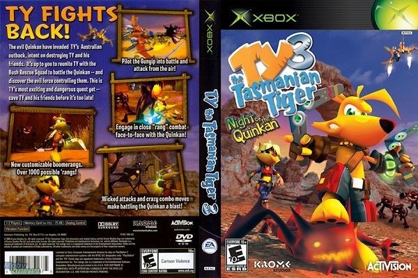 Game | Microsoft XBOX | Ty The Tasmanian Tiger 3: Night Of The Quinkan