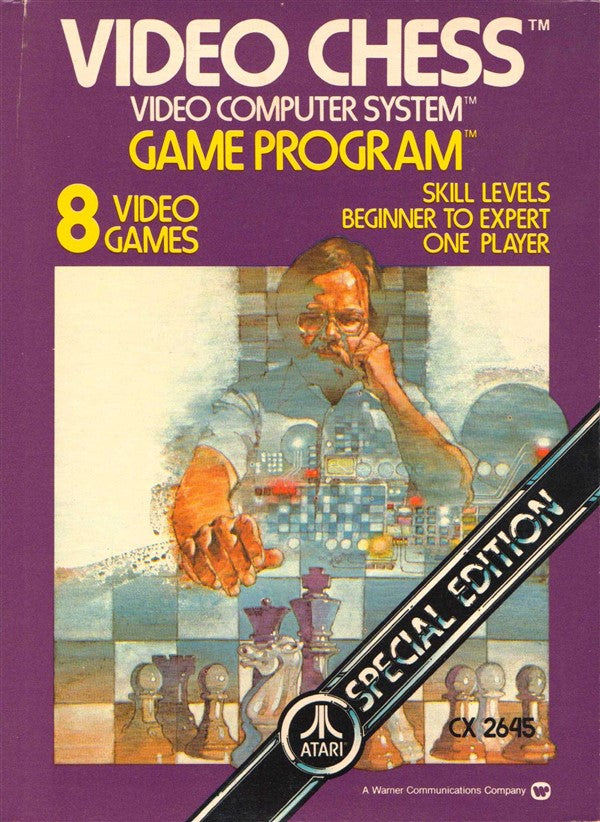 Game | Atari 2600 | Video Chess [Text Label]