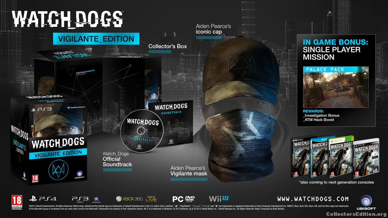 Game | Microsoft Xbox 360 | Watch Dogs [Vigilante Edition]