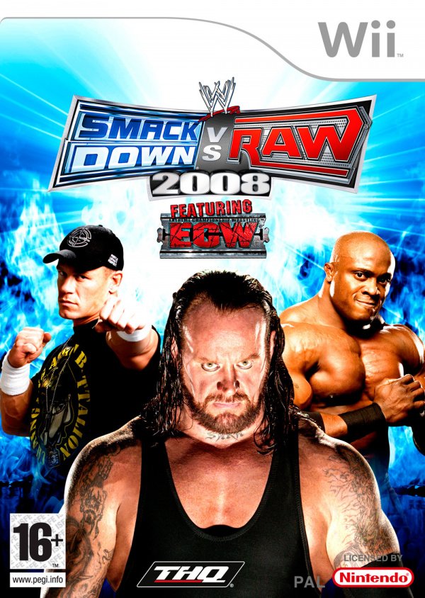 Game | Nintendo Wii | WWE SmackDown Vs. Raw 2008